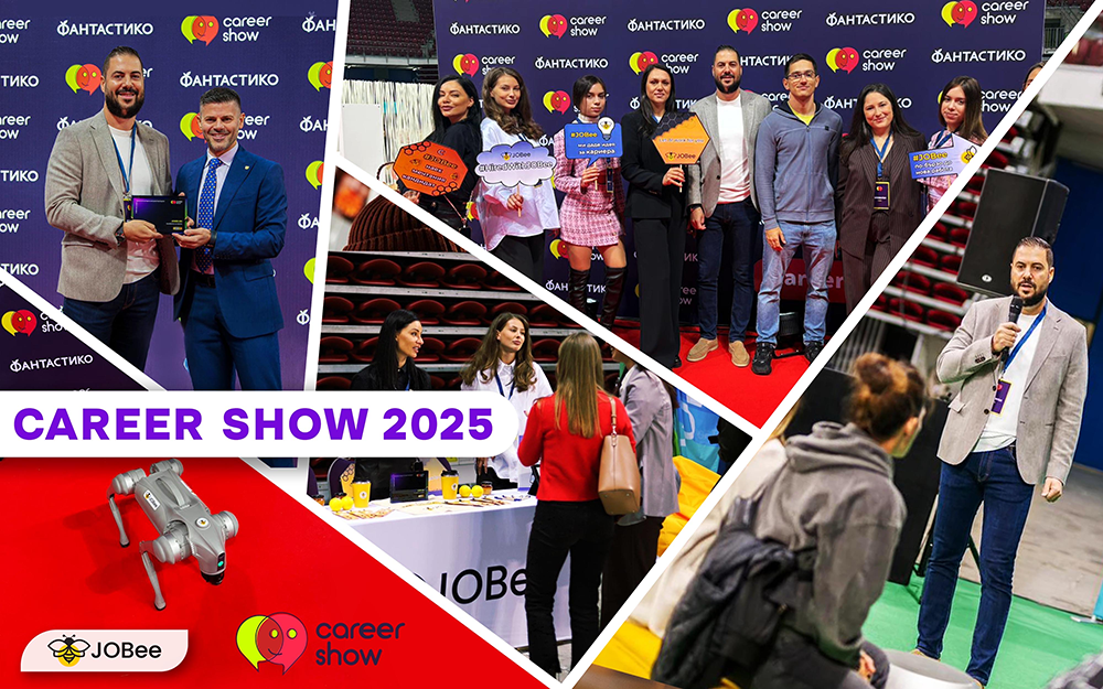 Jobee JOBee с участие и златно отличие на Career Show 2025 :: JOBee.bg